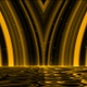 Golden Abstract Fountain Background 4K - VideoHive Item for Sale