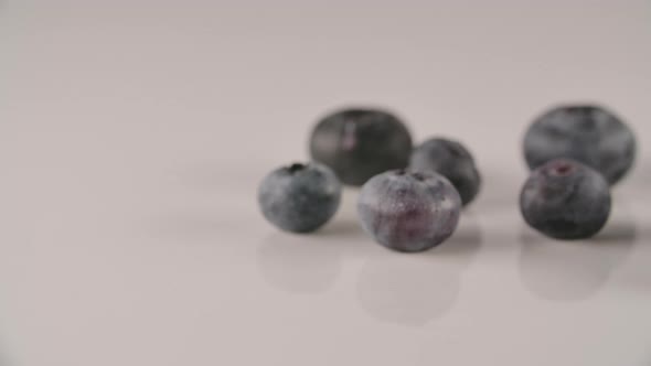 Blueberries on White alt