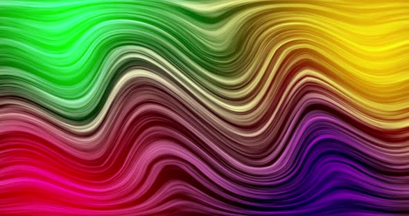 Abstract multicolor gradient lines background animation.Abstract holographic motion graphic.
