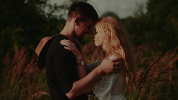 Loving Couple Portrait Emotional Love Relationship alt