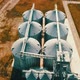 Steel Wheat Silos Aerial - VideoHive Item for Sale