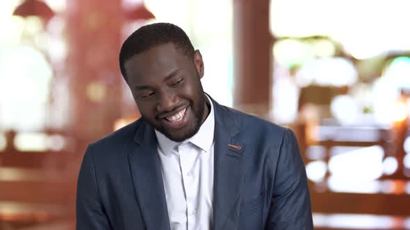 Macho-man Looking at a Girl Passing By. alt