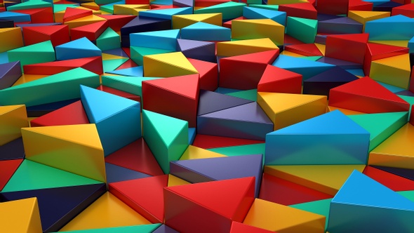 Background of Geometric Shapes alt