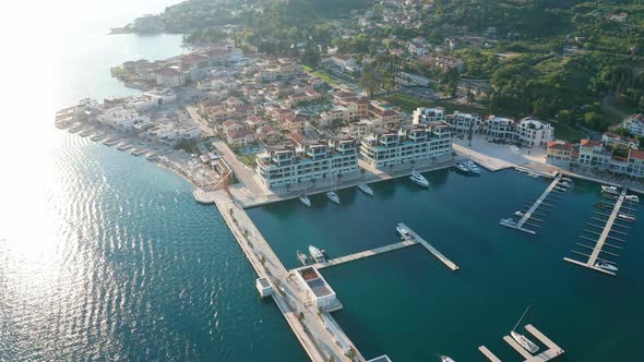 Portonovi Montenegro - seaside resort on the coast of Boka Kotor Bay, Mediterranean alt