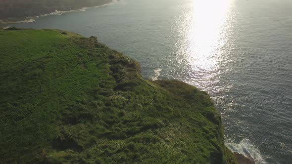 Cliffs in Sea