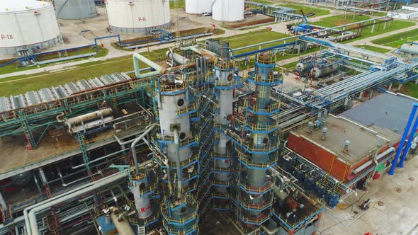 Flycam View Constructions Among Workshops on Plant Territory alt