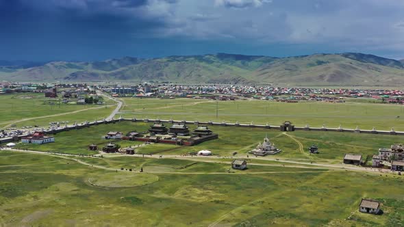 Kharkhorin Erdene Zuu Monastery in Mongolia alt