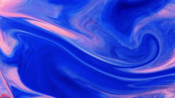 Colorful Liquid Ink Colors Blending Burst Swirl Fluid 33
