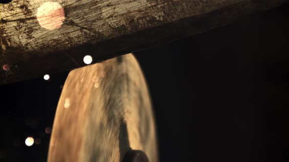 Sharpening a Knife with Sparks alt