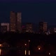 Denver Skyline City Park Smooth Sunrise Time Lapse Pan Right - VideoHive Item for Sale