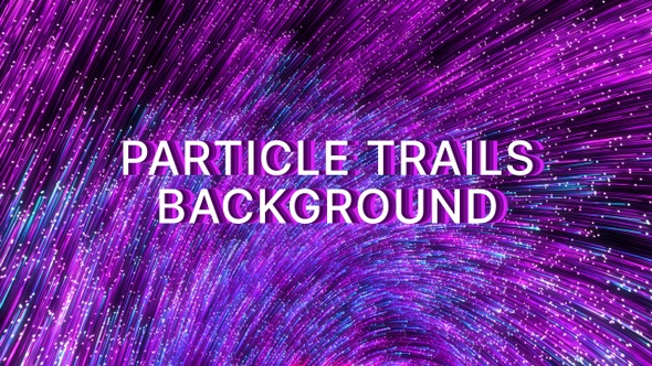 UHD 4K Particle Trails Background