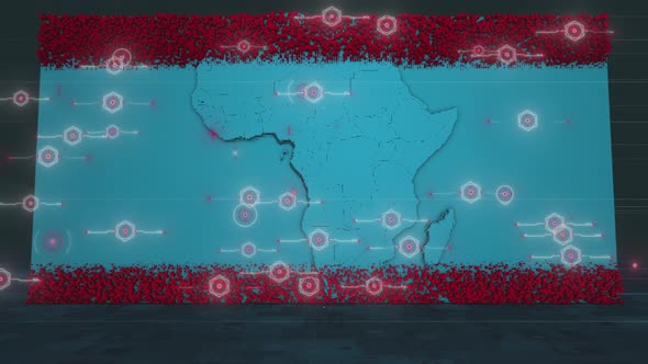 HUD UI Africa Map Scanner