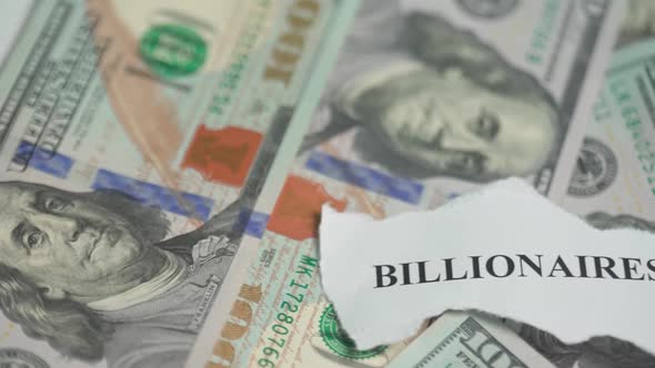 Billionaires Income Tax, Stock Footage | VideoHive