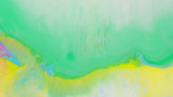 Combination of Paint Ink in Milk Oil and Soap Fantastic Structure of Abstract Colorful Painting alt