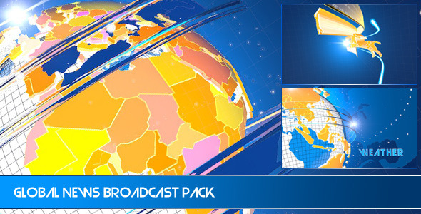 Global News Ident Broadcast Pack