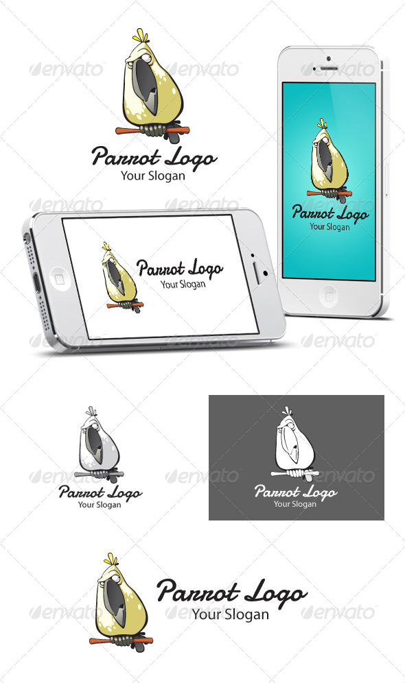 Parrot Logo - Animals Logo Templates
