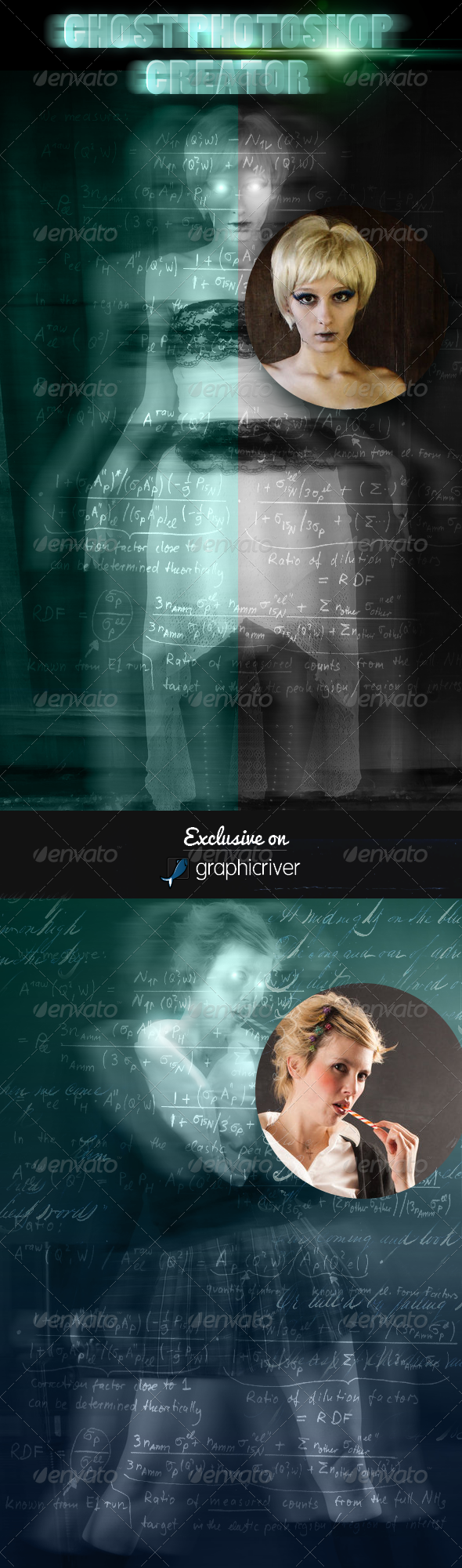 Ghost Photoshop Creator - Photo Effects Actions