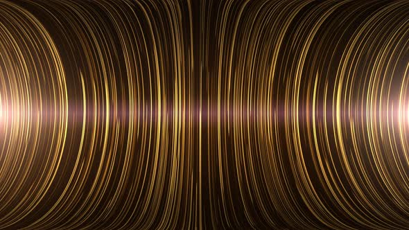 Abstract Golden Moving Line Streaks Background 02