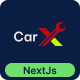 CarX – Auto Workshop, Car Store & Pre-Booking Next.js Template