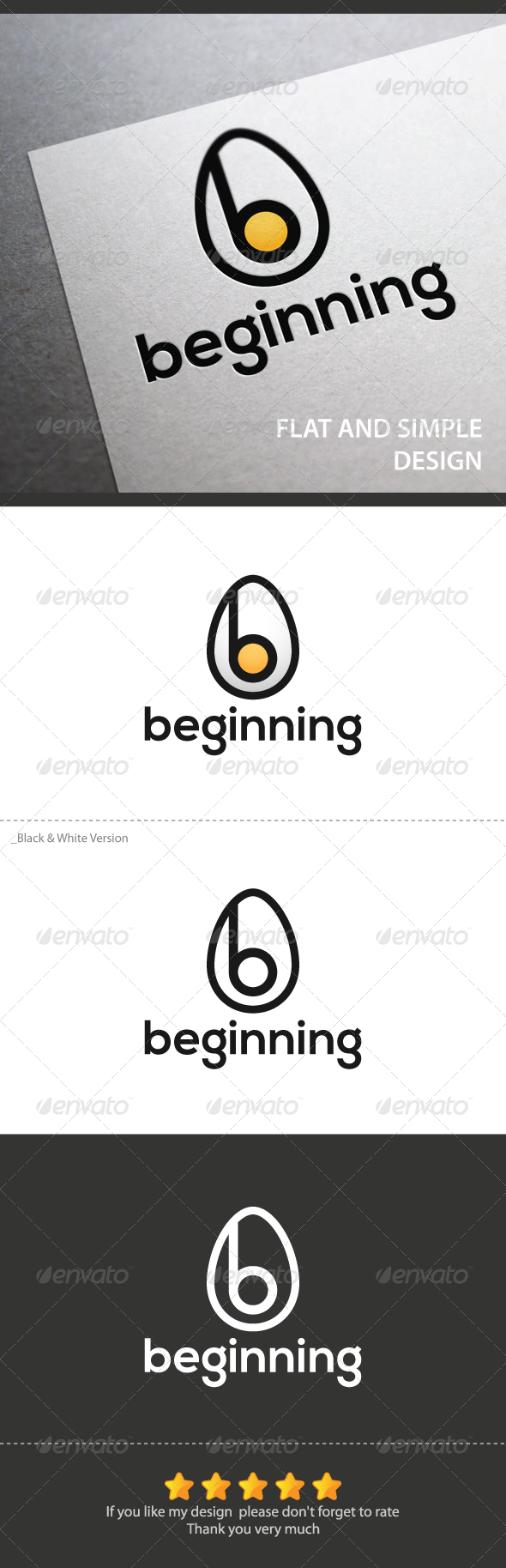 Beginning - Objects Logo Templates