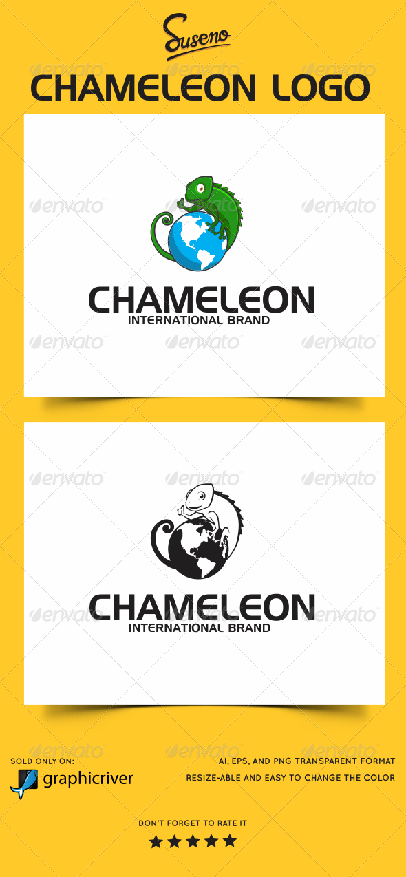 Chameleon Logo - Animals Logo Templates