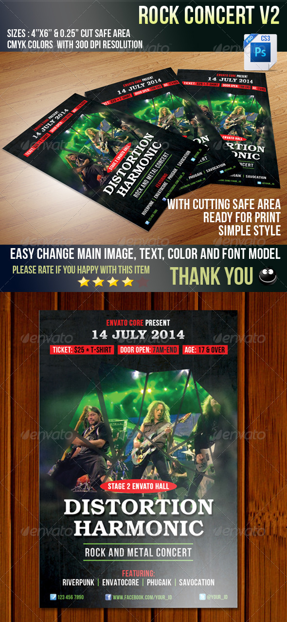Rock Concert V2 - Concerts Events