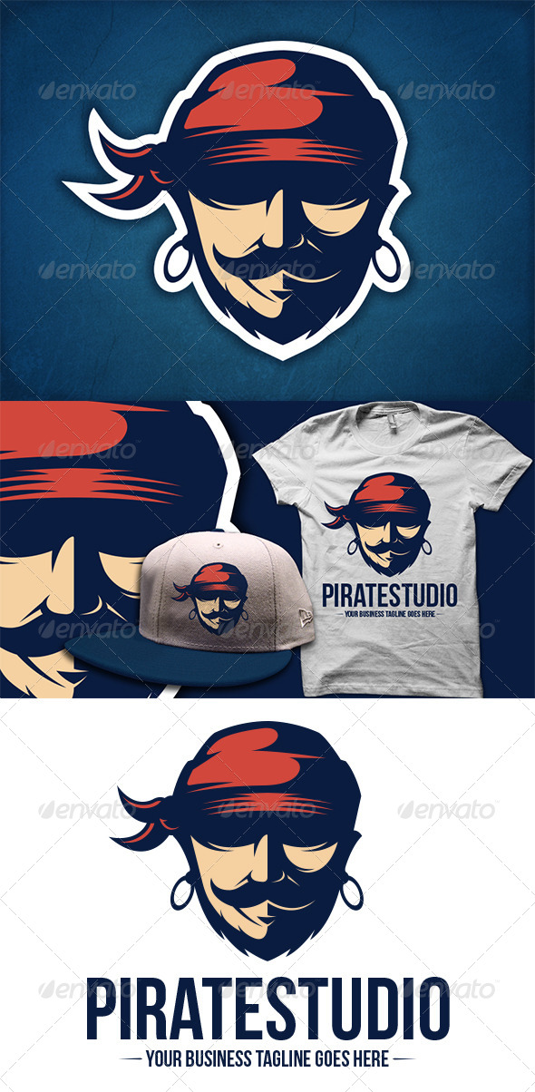 Pirate Logo Template - Humans Logo Templates