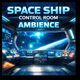 Futuristic Space Ship Control Room Background Ambience