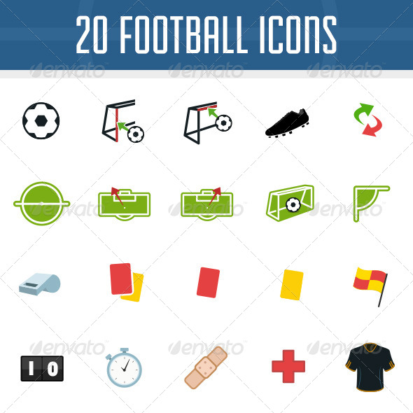 Football Icon Pack - Miscellaneous Icons