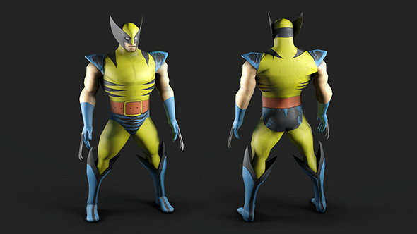 Marvel Comics Wolverine - 3Docean 5886148