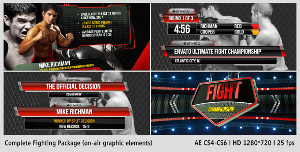 Fighting Complete On-Air - VideoHive 5886862