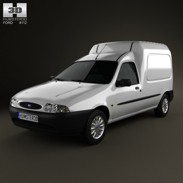 Ford Courier Van UK 1999 - 3DOcean Item for Sale