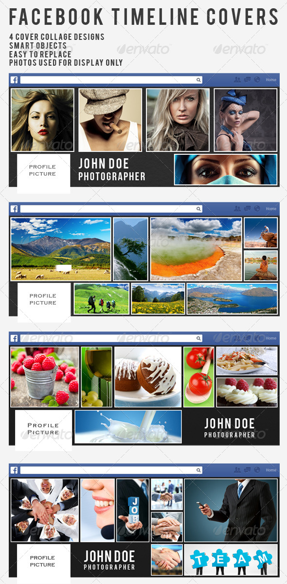 Collage Facebook Timeline Covers - Vol.1 - Facebook Timeline Covers Social Media