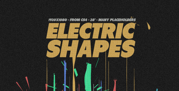 Electric Shapes - VideoHive 5853373
