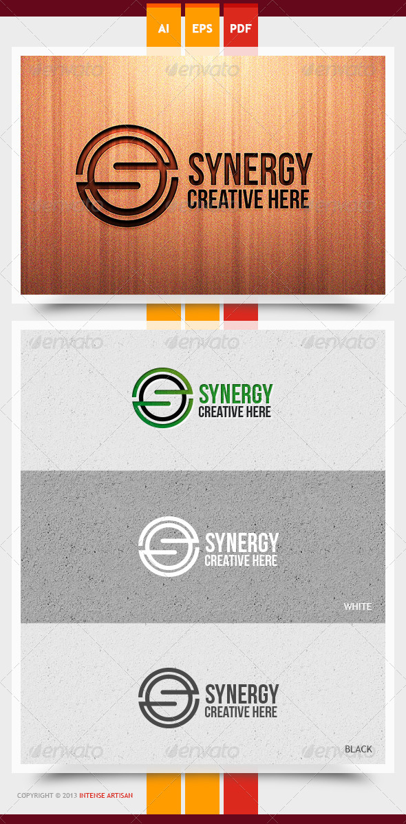 Synergy Logo Template - Letters Logo Templates