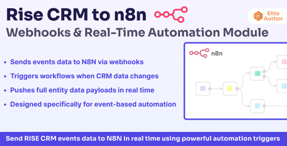 Rise CRM to n8n – Webhooks & Real-Time Automation Plugin