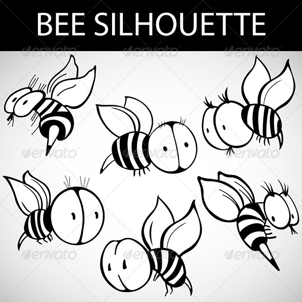 Cartoon Bee - Miscellaneous Characters