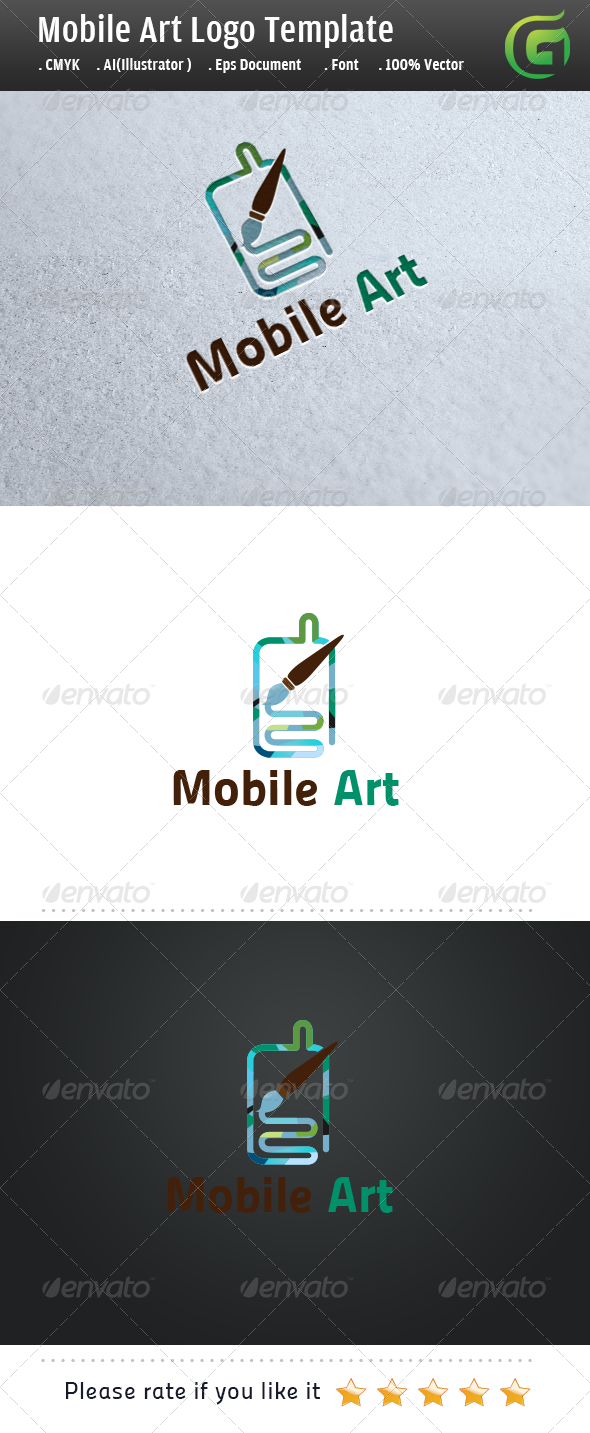 Mobile Art - Symbols Logo Templates