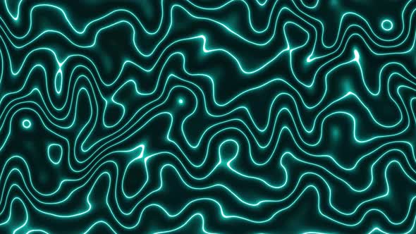 neon line wave background animation. abstract wavy background. Vd 2136 alt