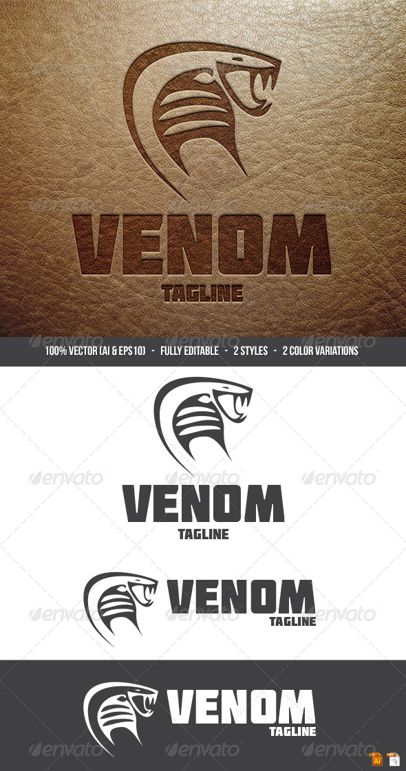 Venom Logo - Animals Logo Templates