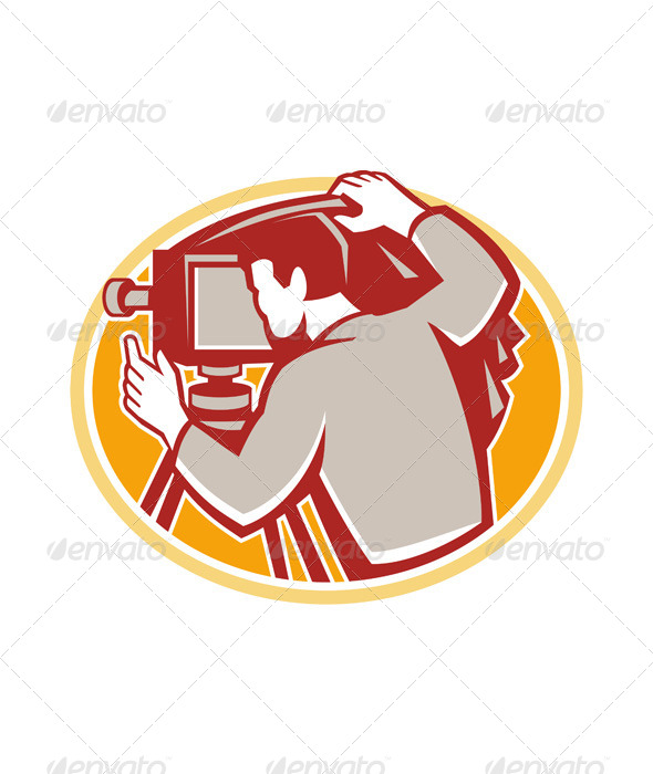 Photographer Vintage Camera Rear Retro - People Characters
