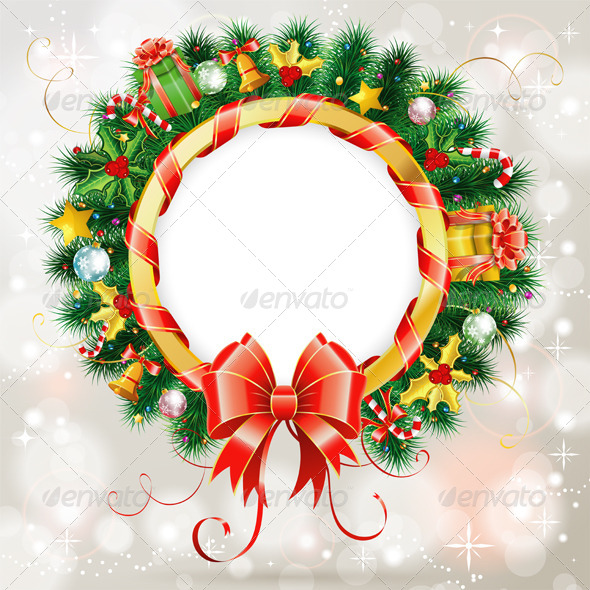 Christmas Wreath - Christmas Seasons/Holidays