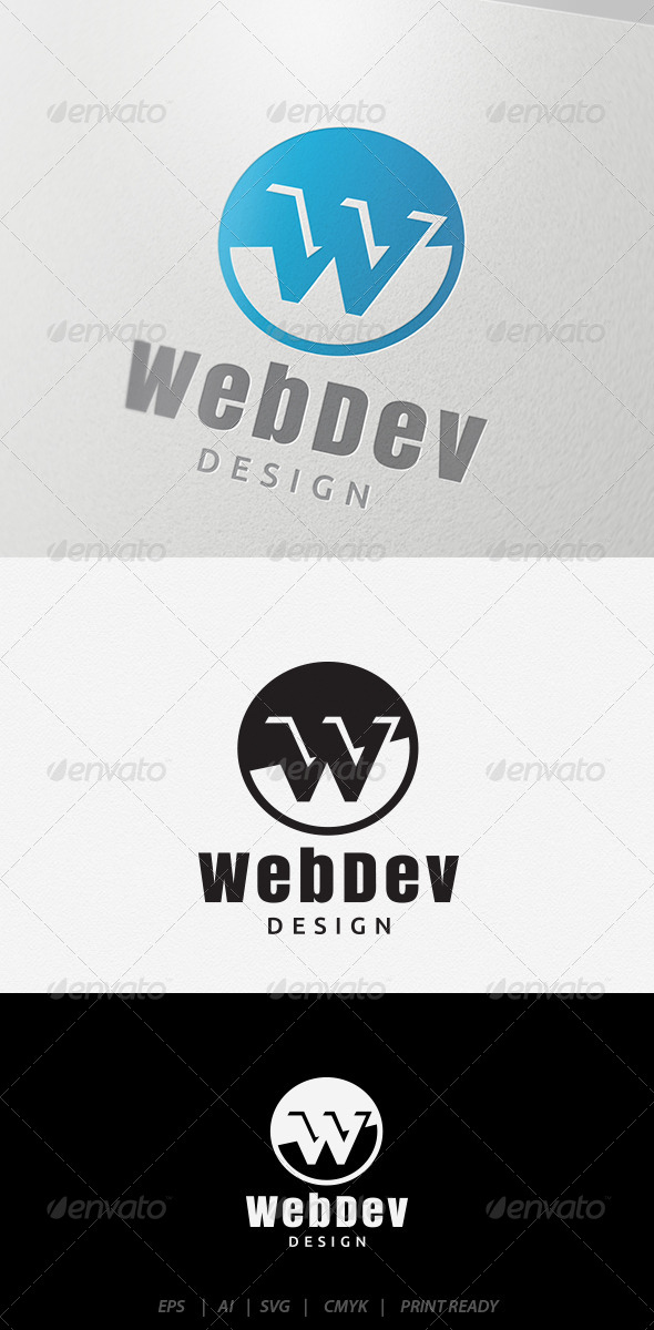 Web Dev Logo - Letters Logo Templates