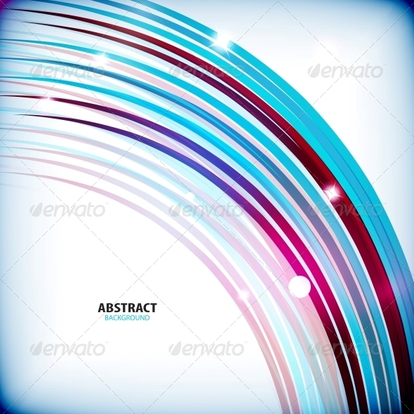 Rainbow Swirl Colorful Abstract Background - Abstract Conceptual