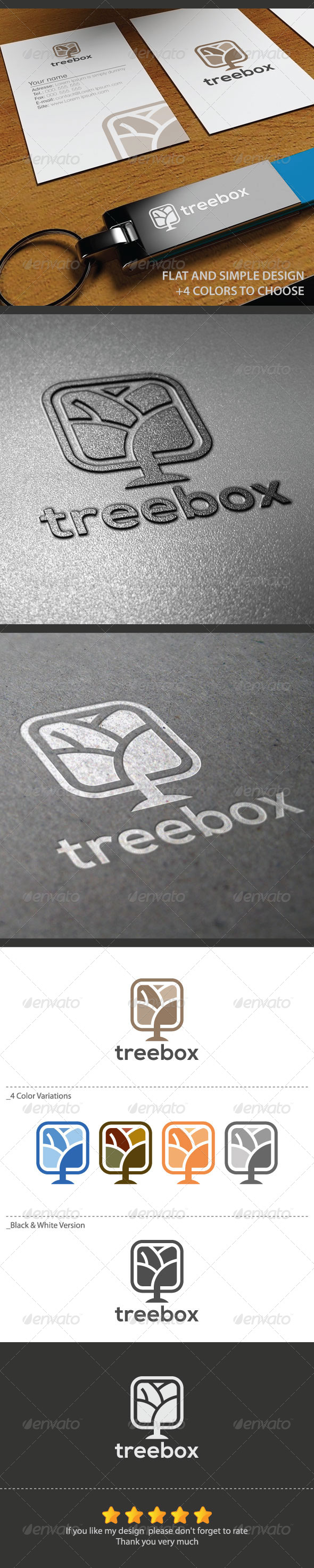 Treebox - Nature Logo Templates