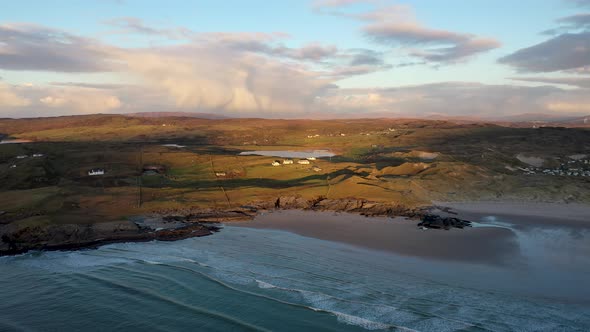 The Coast Between Kiltoorish Bay Beach and the Sheskinmore Bay Between Ardara and Portnoo in Donegal alt