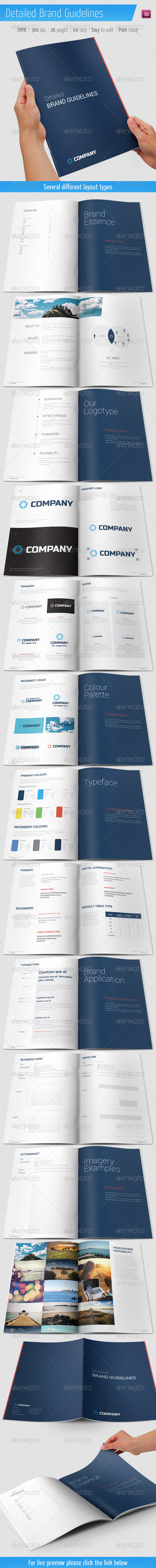 Detailed Brand Guidelines - Corporate Brochures