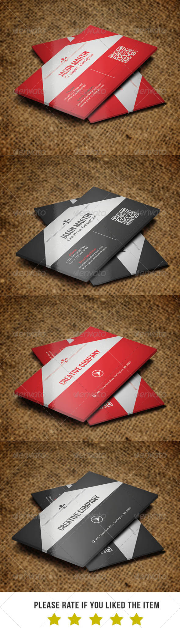 Corporate Business Card v32 - Corporate Business Cards