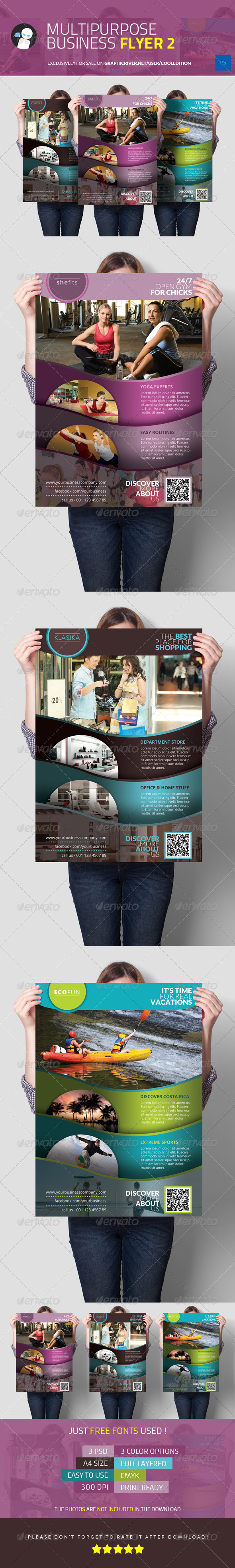 Multipurpose Business Flyer 2 - Commerce Flyers