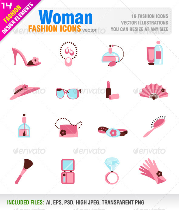 Woman Fashion Icons - Man-made Objects Objects